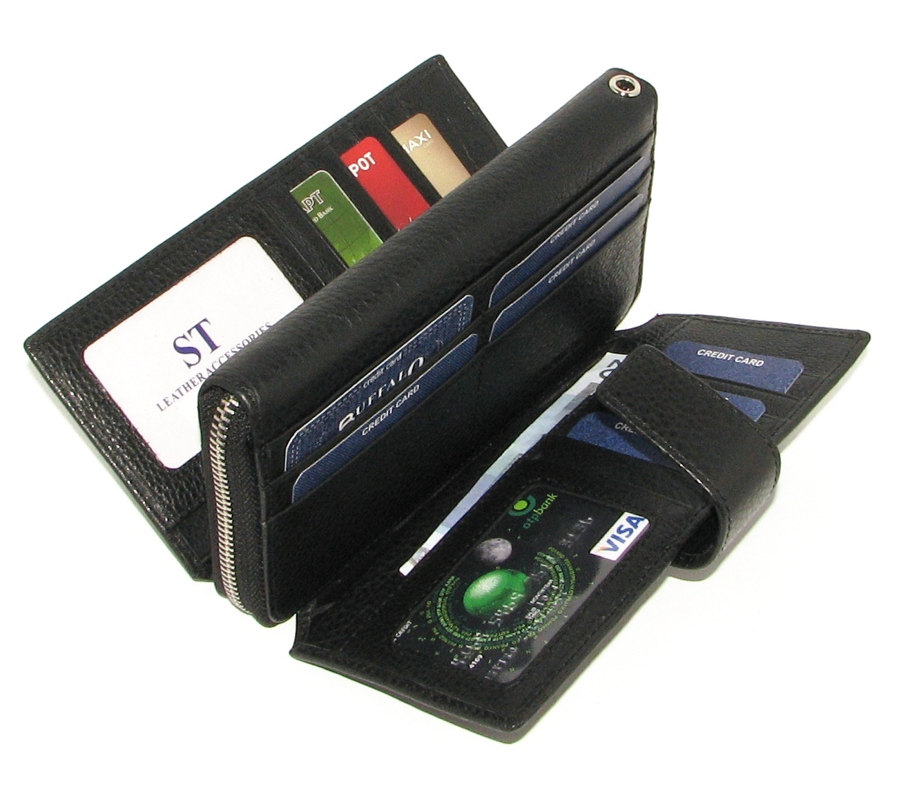 Кошелек мужской ST228 BLACK Кошелек мужской ST228 BLACK